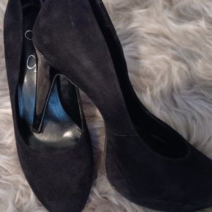Jessica Simpson Suede Platform Pumps